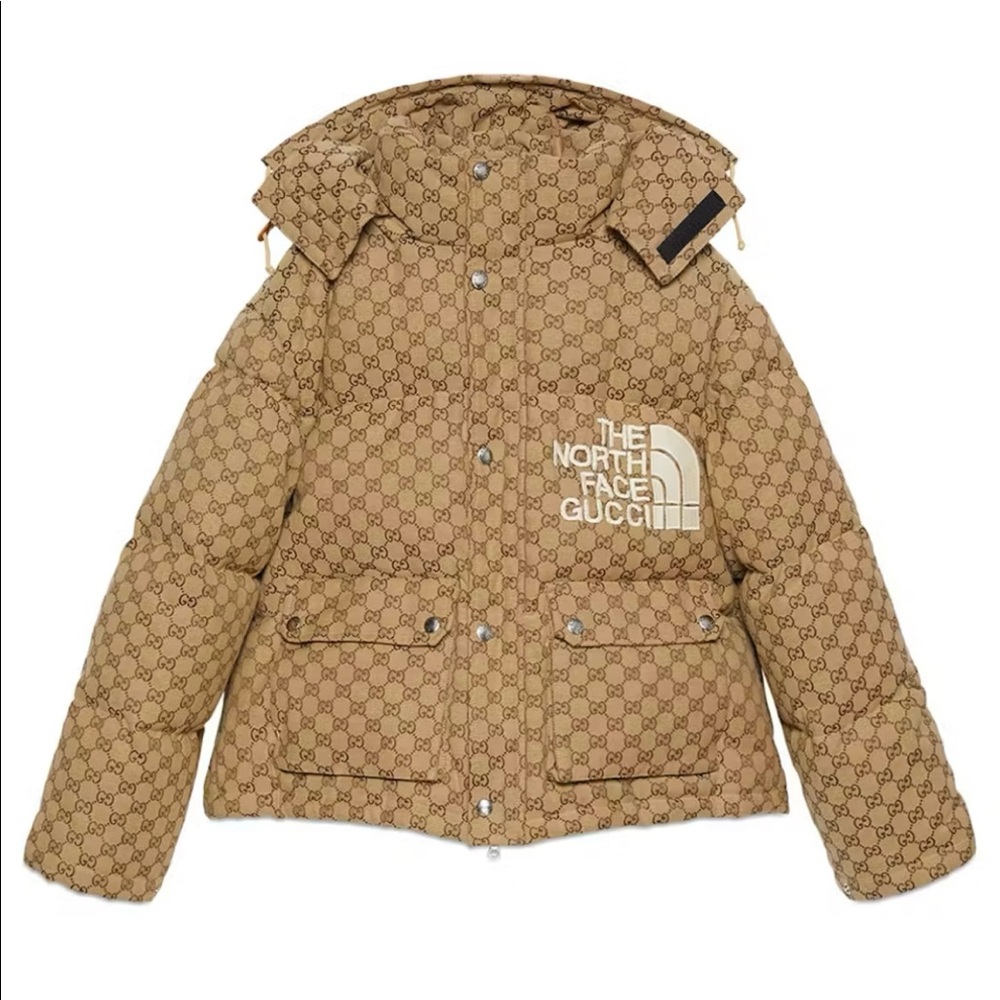 Northface X Gucci men’s large puffer jacket designer asap rocky